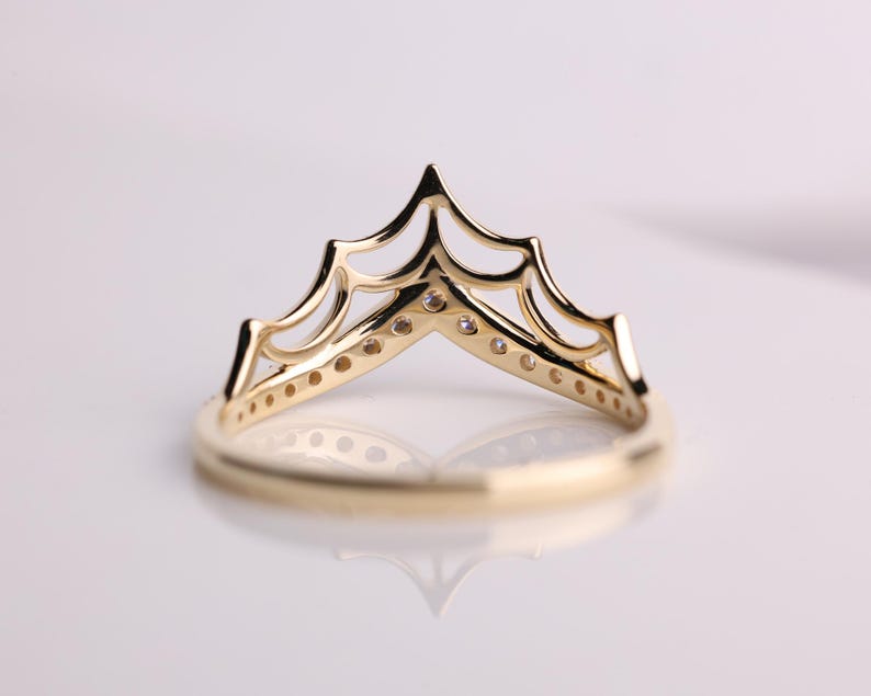 Spider Web Lab Grown Diamond Ring