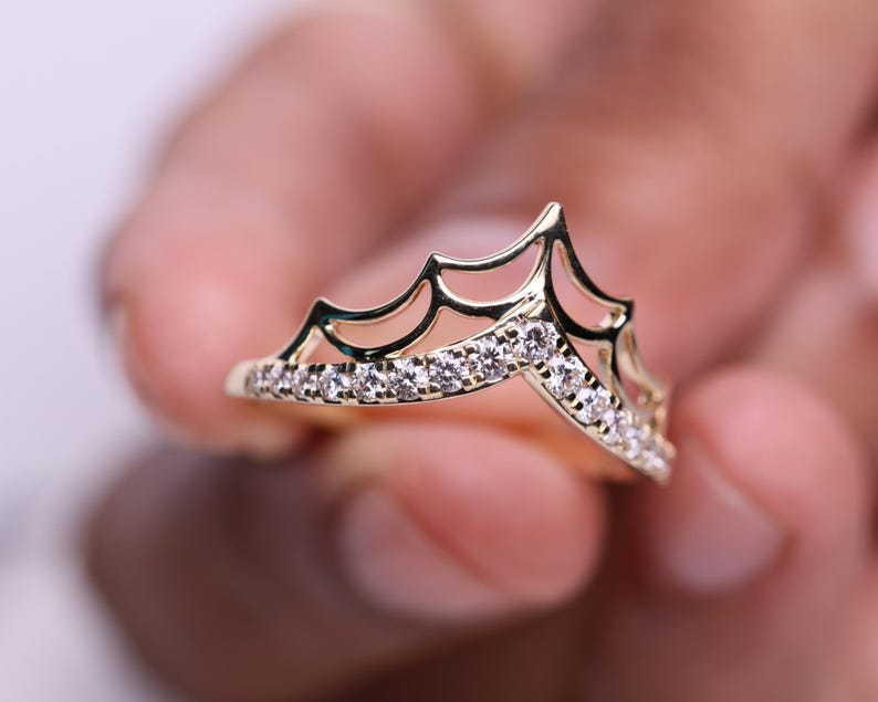 Spider Web Lab Grown Diamond Ring