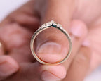 Spider Web Lab Grown Diamond Ring