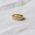 Men's Diamond Wedding Band, Matte Finish/Channel Setting Band, Birthday and Anniversary Gifts for Him