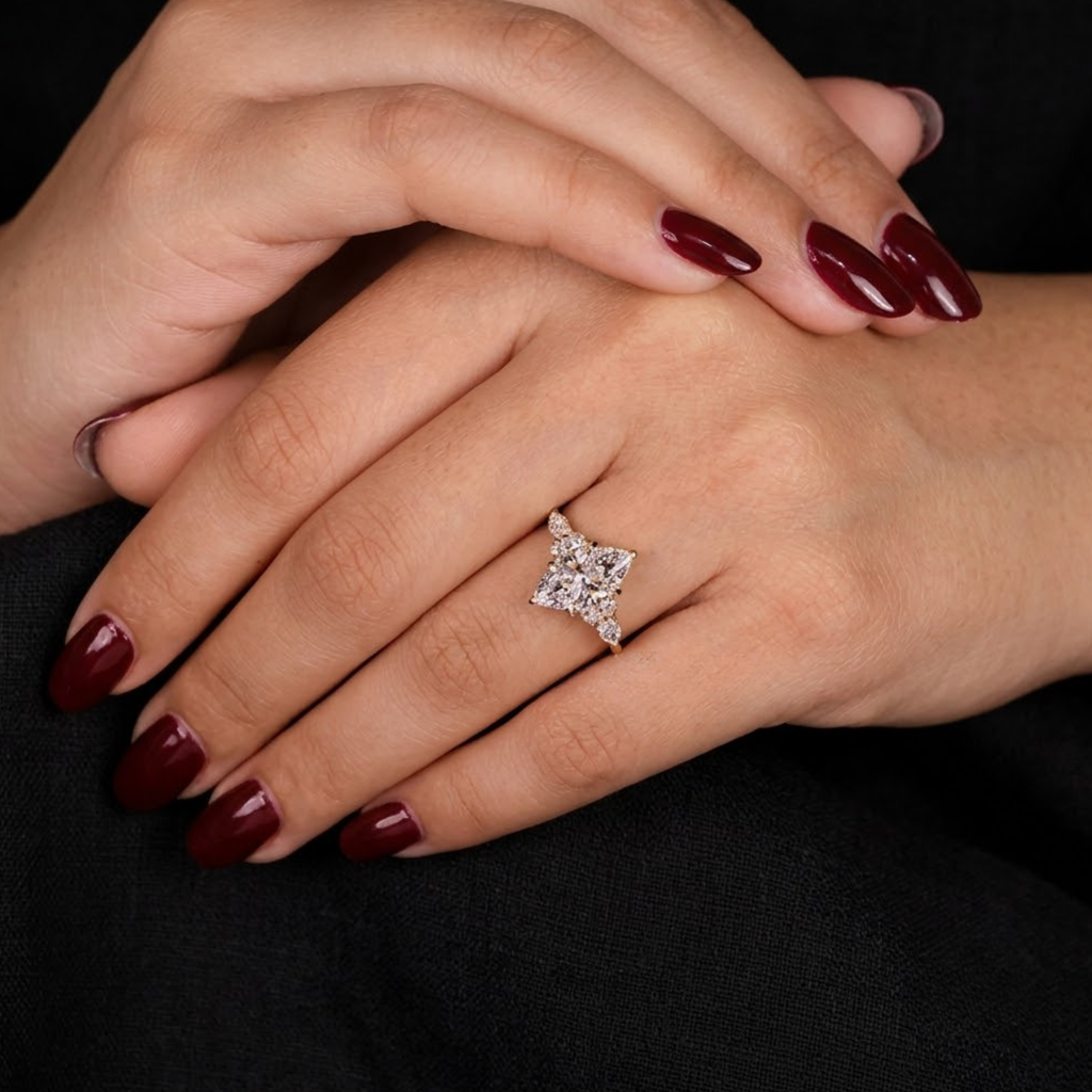 Marquise Diamond Ring – Muse Setting