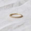 Lab Grown Diamond Wedding Band Full Eternity Matching Band