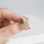 14K Gold Ghost Halloween Ring