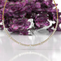 14K Gold Multi Shape Lab Grown Abstract Diamond Tennis Necklace