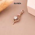 14k Solid Gold Single Stone Diamond Pendant, Diamond Solitaire Necklace in 14k Solid Gold, Women Body Artifact Charm Pendant, Unique Gift