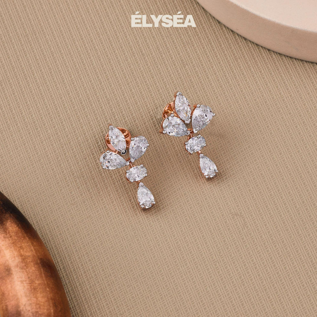 Tennis Necklace / Diamond Tennis Necklace  / 13.87 Carat Multi Shape Diamond Necklace /  Marquise Pear Oval Cut Lab Grown Diamond