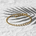 14K Solid Gold Lab Grown Diamond Tennis Bracelet,Dainty Diamond Bracelet