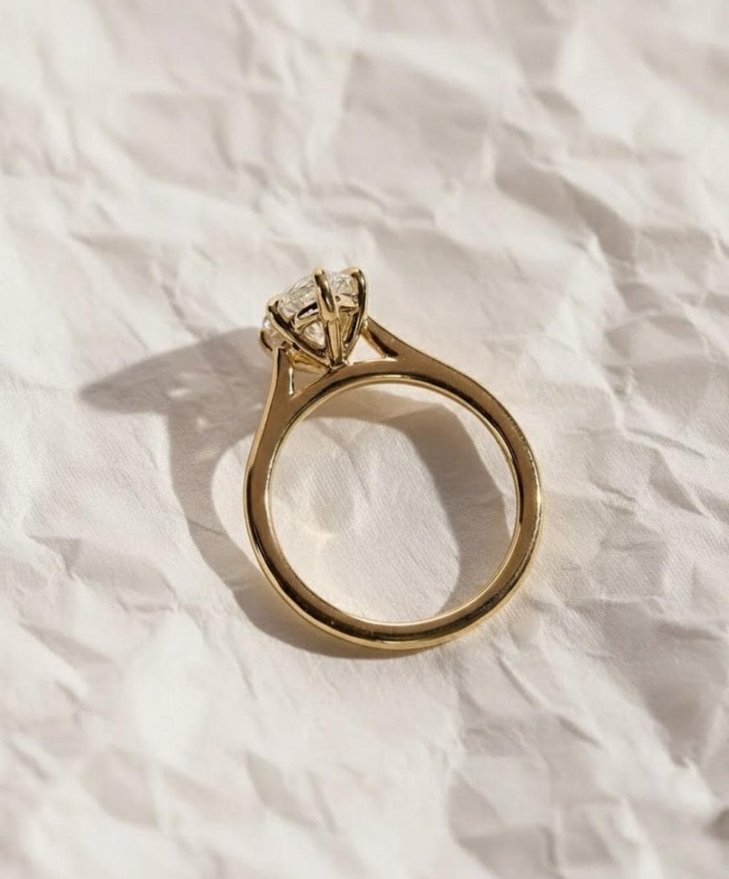 Vintage Marquise Cut Lab Grown Diamond Engagement Ring, IGI Certified Wedding Ring, Anniversary Gift For Your Love